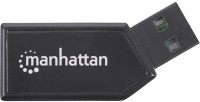 Купить картридер / USB-хаб MANHATTAN Hi-Speed USB Mobile 24-in-1  по цене от 149 грн.