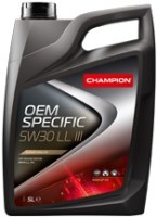 Купить моторное масло CHAMPION OEM Specific 5W-30 LL lll 5L  по цене от 974 грн.