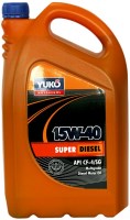 Купити моторне мастило YUKO Super Diesel 15W-40 5L  за ціною від 782 грн.