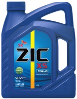 Купити моторне мастило ZIC X5 10W-40 Diesel 4L  за ціною від 927 грн.