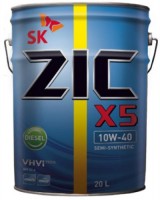 Купить моторное масло ZIC X5 10W-40 Diesel 20L  по цене от 3673 грн.