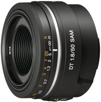 Купити об'єктив Sony 50mm f/1.8 A SAM  за ціною від 10999 грн.