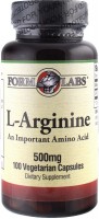 Купити амінокислоти Form Labs L-Arginine (100 cap) за ціною від 233 грн.