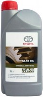 Купити трансмісійне мастило Toyota Gear Oil Universal Synthetic 75W-90 1L  за ціною від 749 грн.