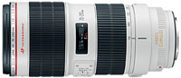 Купить объектив Canon 70-200mm f/2.8L EF IS USM II  по цене от 72000 грн.