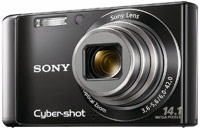 Купить фотоаппарат Sony W370  по цене от 3865 грн.