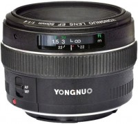 Купить объектив Yongnuo YN50mm f/1.4: цена от 6500 грн.