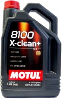Купити моторне мастило Motul 8100 X-Clean Plus 5W-30 5L  за ціною від 2207 грн.