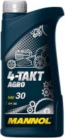 Купить моторне мастило Mannol 4-Takt Agro SAE 30 1L: цена от 247 грн.