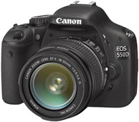 Купить фотоапарат Canon EOS 550D kit 18-55: цена от 22000 грн.