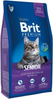 Купить корм для кошек Brit Premium Senior 8 kg  по цене от 62 грн.