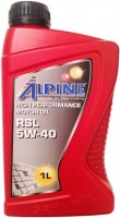 Купить моторне мастило Alpine RSL 5W-40 1L: цена от 270 грн.