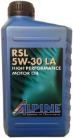 Купить моторное масло Alpine RSL 5W-30 LA 1L  по цене от 302 грн.