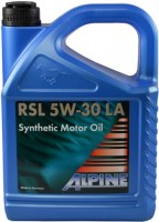 Купити моторне мастило Alpine RSL 5W-30 LA 4L  за ціною від 1094 грн.