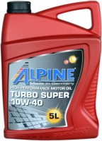 Купити моторне мастило Alpine Turbo Super 10W-40 5L  за ціною від 1599 грн.