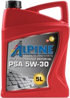 Купити моторне мастило Alpine PSA 5W-30 5L  за ціною від 1269 грн.