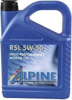 Купити моторне мастило Alpine RSL 5W-50 4L  за ціною від 1089 грн.