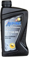 Купить трансмиссионное масло Alpine Gear Oil TS 75W-90 GL-4 1L  по цене от 338 грн.