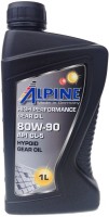 Купити трансмісійне мастило Alpine Gear Oil 80W-90 GL-5 1L  за ціною від 270 грн.