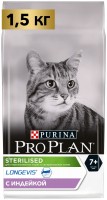 Купити корм для кішок Pro Plan Adult 7+ Sterilised Turkey 1.5 kg  за ціною від 510 грн.