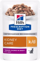 Купити корм для кішок Hills PD k/d Beef Pouch 12 pcs  за ціною від 57 грн.