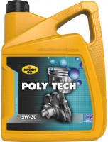 Купить моторное масло Kroon Poly Tech 5W-30 5L  по цене от 1758 грн.