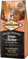 Купить корм для собак Carnilove Puppy Large Breed Salmon/Turkey 12 kg: цена от 4400 грн.