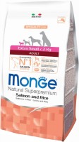 Купить корм для собак Monge Speciality Extra Small Adult Salmon/Rice 0.8 kg: цена от 420 грн.
