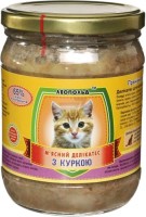 Купити корм для кішок Leopold Meat Delicacy with Chicken 0.5 kg  за ціною від 262 грн.