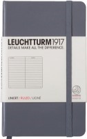 Купити блокнот Leuchtturm1917 Ruled Notebook Pocket Grey  за ціною від 720 грн.