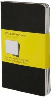 Купить блокнот Moleskine Set of 3 Squared Cahier Journals Large Black  по цене от 675 грн.