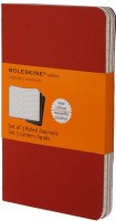 Купити блокнот Moleskine Set of 3 Ruled Cahier Journals Large Red  за ціною від 675 грн.