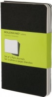 Купить блокнот Moleskine Set of 3 Plain Cahier Journals Pocket Black  по цене от 395 грн.