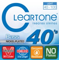 Купить струны Cleartone Nickel-Plated Light Bass 40-100: цена от 1389 грн.