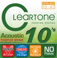 Купить струны Cleartone Phosphor Bronze Extra Light 10-47: цена от 700 грн.