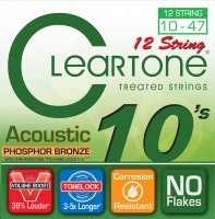 Купить струны Cleartone Phosphor Bronze 12-String 10-47  по цене от 1046 грн.