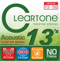 Купить струни Cleartone Phosphor Bronze Medium 13-56: цена от 688 грн.