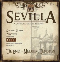 Купить струни Cleartone Sevilla Tie End Medium Tension: цена от 810 грн.