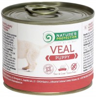 Купить корм для собак Natures Protection Puppy Canned Veal 200 g  по цене от 101 грн.