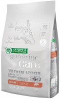 Купити корм для собак Natures Protection White Dogs Salmon Adult Small and Mini Breeds 10 kg  за ціною від 4266 грн.