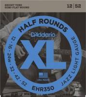 Купить струни DAddario XL Half Rounds Jazz 12-52: цена от 622 грн.