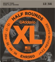 Купить струны DAddario XL Half Rounds Jazz 13-56: цена от 567 грн.