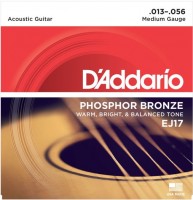 Купить струны DAddario Phosphor Bronze 13-56  по цене от 408 грн.