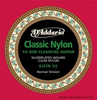 Купить струны DAddario 1/2 Student Nylon 29-45  по цене от 371 грн.