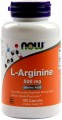 описание, цены на Now L-Arginine 500 mg