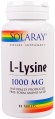 описание, цены на Solaray L-Lysine 1000 mg