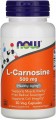 описание, цены на Now L-Carnosine 500 mg