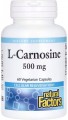 описание, цены на Natural Factors L-Carnosine 500 mg