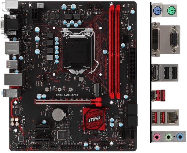 MSI B250M GAMING PRO. MSI B250M GAMING PRO