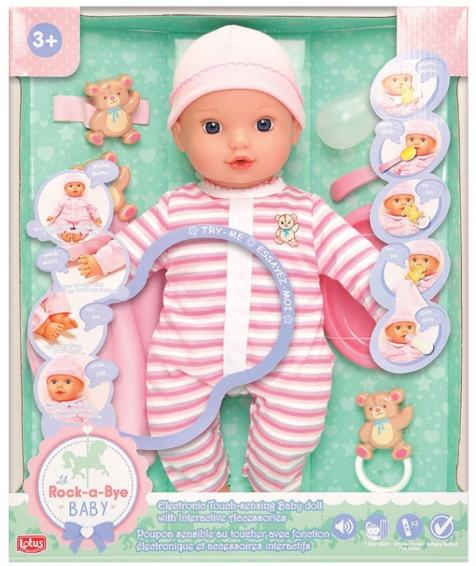 Rock a bye store baby doll